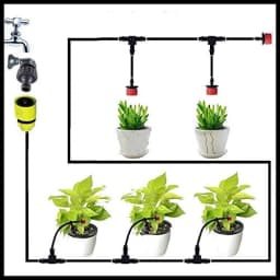 Vasudha Irrigation Plants Drip Irrigation Kit, Watering Kit for Home Garden, Farming & Agriculture Purposes 4