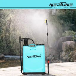 Neptune NF-02 Manual Knapsack Sprayer, Hand-Operated High-Pressure Pump, 16L Tank, Telescopic Lance with 3 Nozzles, Ideal for Farming, Gardening 7