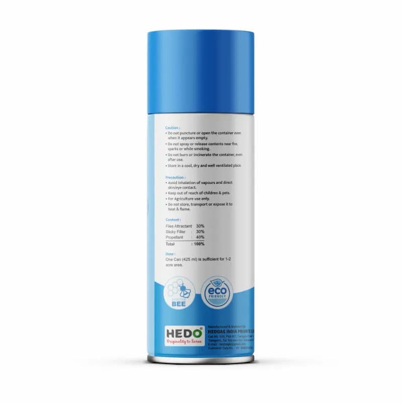 Hedoag Hovix Fly Sticky Spray, Used To Control Fruit Flies And All Sucking Pests (425 ml) - Image 6