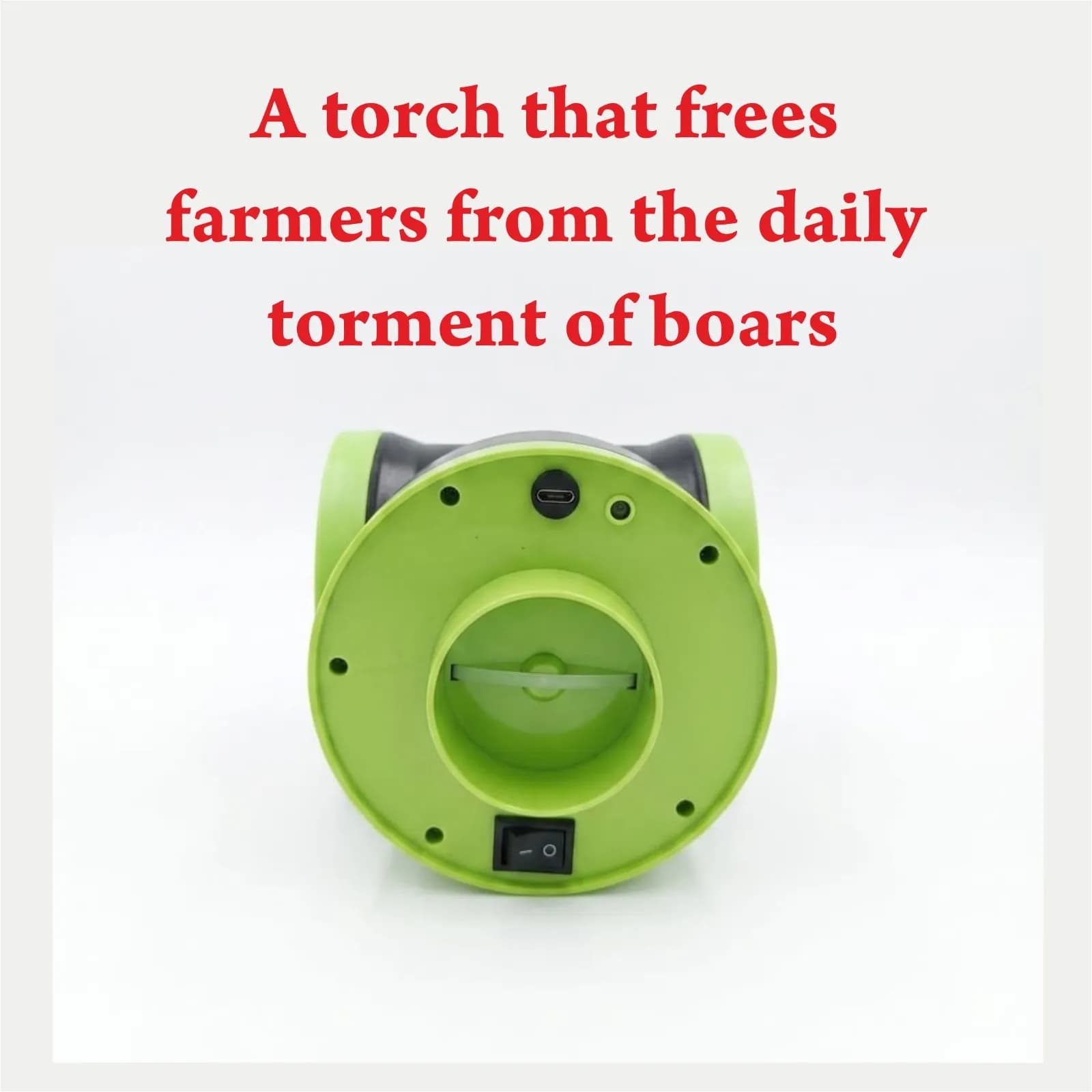 Radhe Agri Athar Dual Side Rechargeable Rotating LED Torch Light 200W - Image 3