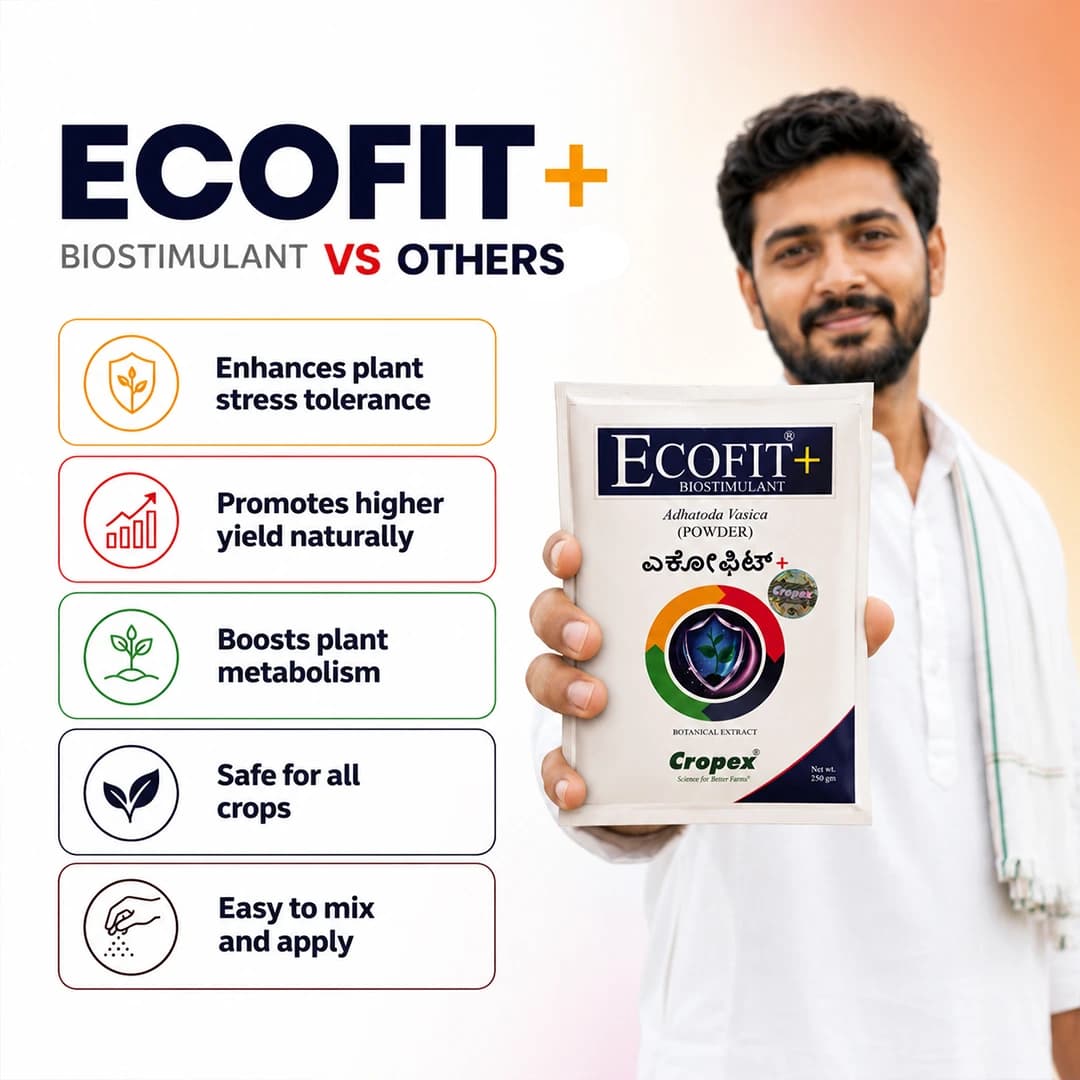Cropex Ecofit+ Adhatoda Vasica Powder Botanical Extract Biostimulant For Potato Crops Growth - Image 7