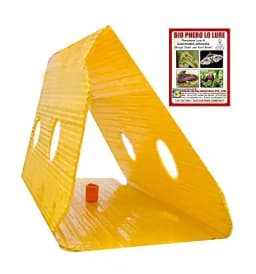 Sonkul Agro Industries Combo of BIO PHERO LO (Lucinodes Orbonalis) Lure & Delta Trap For Brinjal Fruit & Shoot Borer 2