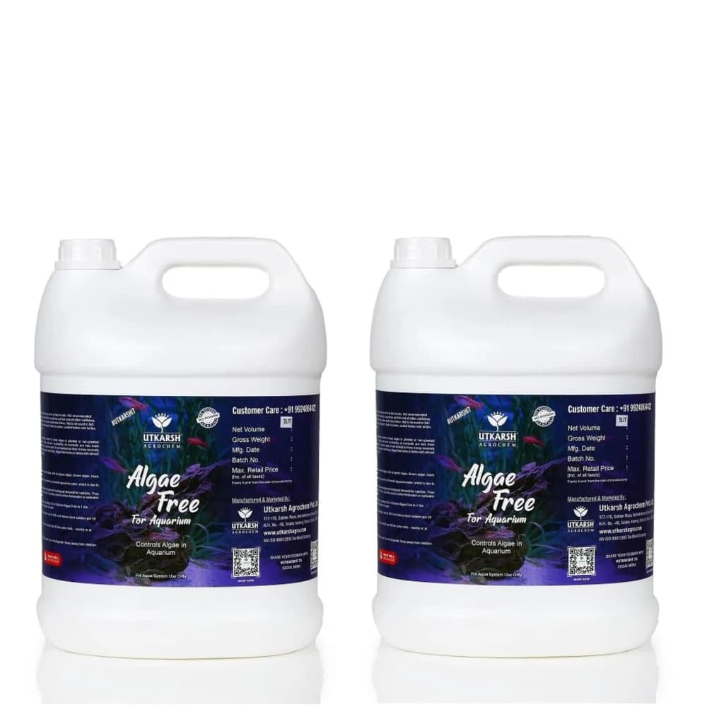 Utkarsh Algae Free For Aquarium Tank Liquid, Algae Scraper, Algae Cleaner, For Fish Tank Algae Remover - Image 6
