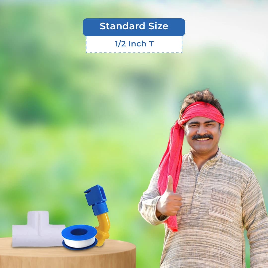 Radhe Solar Panel Cleaning Sprinkler Shower L Type With PVC T, Ideal Solution For Maintaining Solar Panels - Image 5