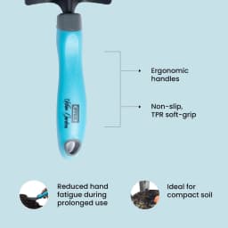 IFFCO Urban Gardens Trowel Tool, Durable Carbon Steel Gardening Trowel With Soft Rubber Handle 4