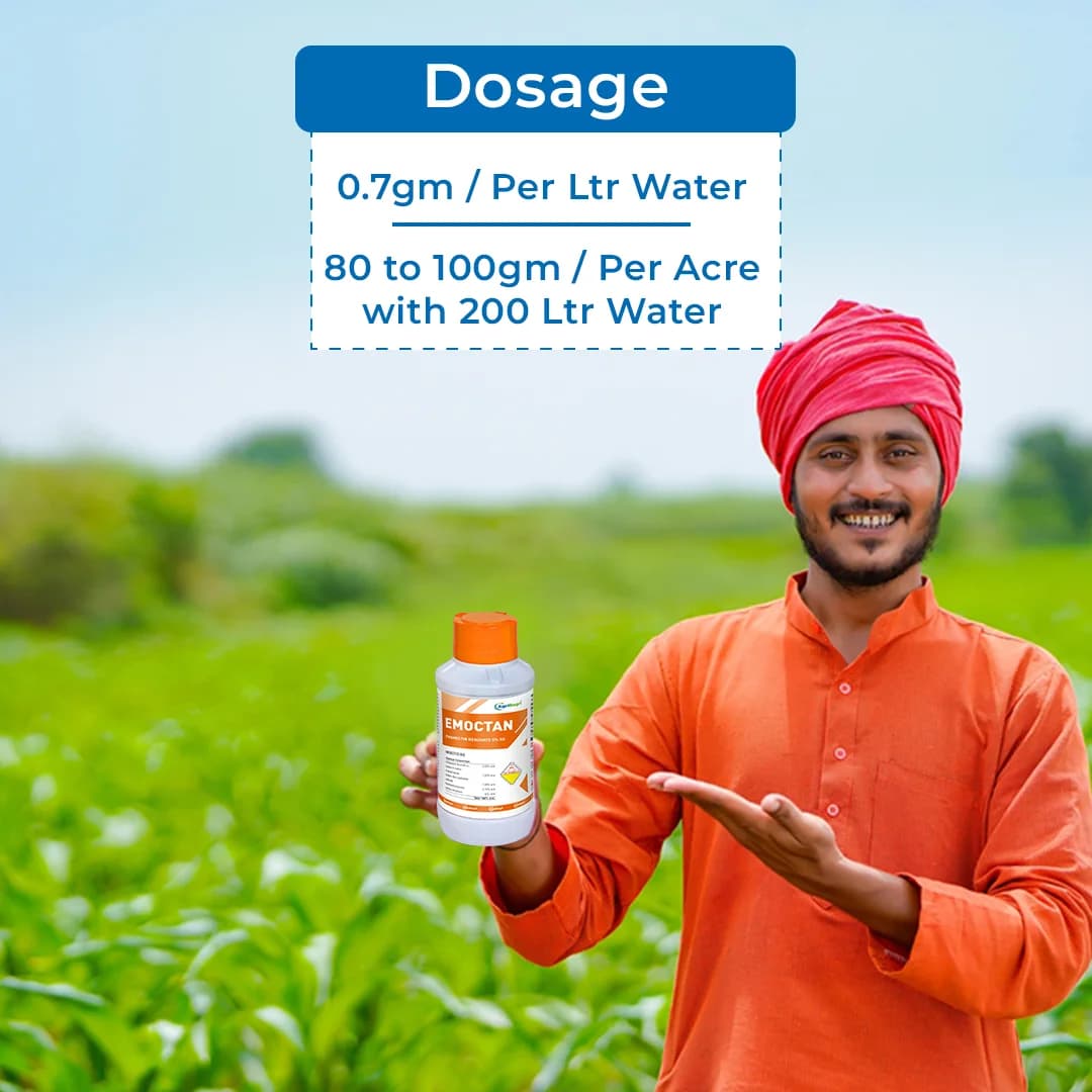 Emoctan Insecticide - Emamectin Benzoate 5% SG - Image 5