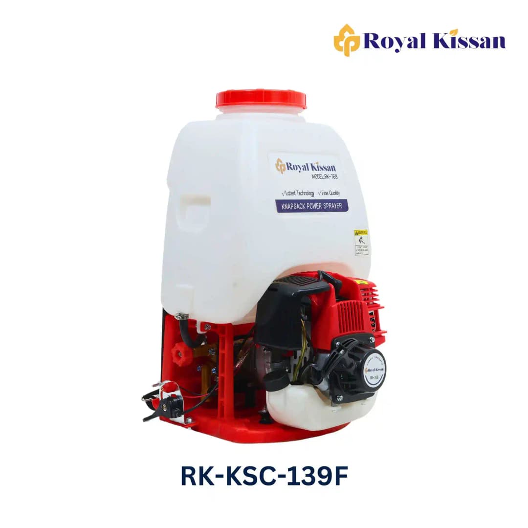 Royal Kissan RK-KSC-139F-20 Knapsack Power Sprayer, 4-Stroke 139F Engine 7000 RPM, 20 Liter Tank - Image 2