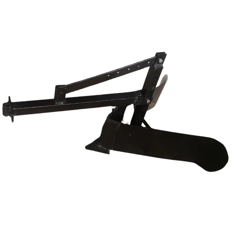 AJ Kisan Economy Mild Steel Ridger with Top Link Attachment For 5 HP to 12 HP Power Tiller