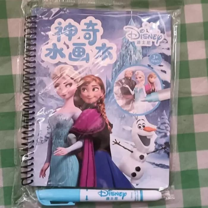 Magic Water Quick Dry Book Water Coloring Book Doodle With Magic Pen Painting Board - Image 13