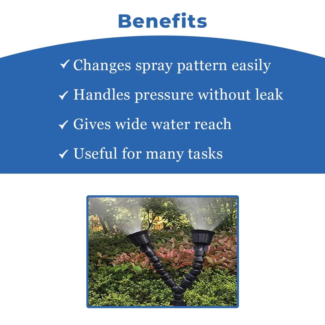Radhe Double Nozzle For Battery Sprayer With Brass Connector - Image 4