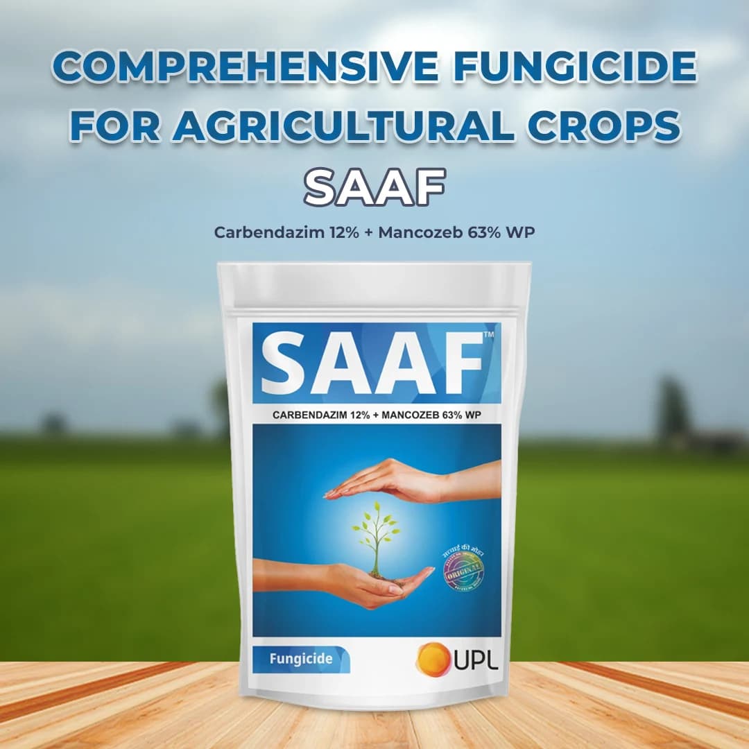 UPL Saaf Fungicide - Carbendazim 12% + Mancozeb 63% WP - Image 2