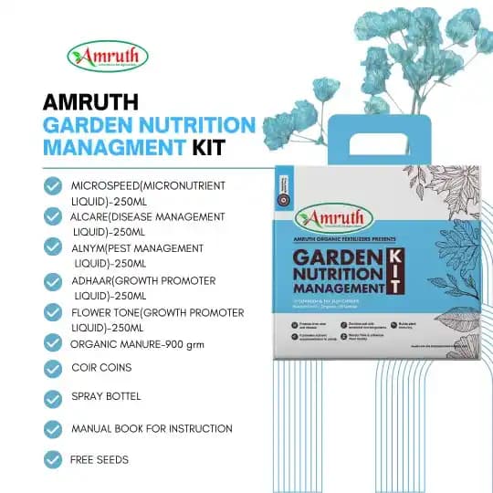 Amruth Garden Nutrition Management Kit, Garden Kit, DIY Kit, Grow Your Own Herbs - Image 5