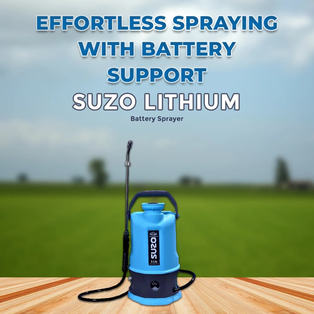 Pad Corp Suzo Lithium-Ion Battery Sprayer , 5 Liter Tank Capacity For Small Office And Bungalow - Image 2