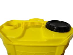 FarmEarth Super 2 In 1 Agriculture Battery Operated Knapsack Garden Sprayer, 16L Capacity, 12V x 8A Battery, Yellow Color 5