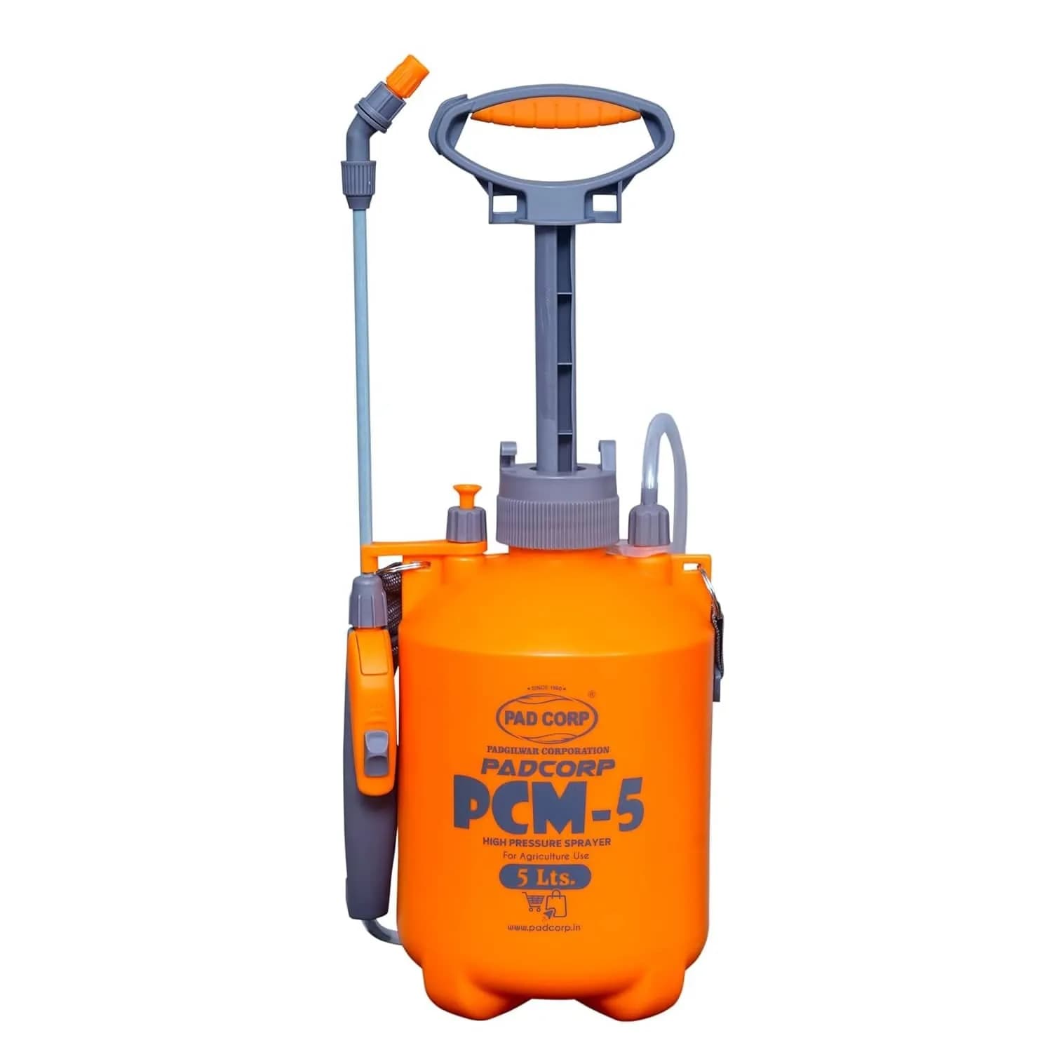 Pad Corp PCM-5 High Pressure 5 L Sprayer, Perfect for Plants, Gardening, Cleaning, and Sanitizing, Light and Versatile - Image 7
