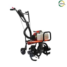 Farmq FQ-MT-63 Mini Tiller 2-Stroke Petrol Engine 63CC, 3HP, 8500-9000RPM, 40CM Cutting Width 3