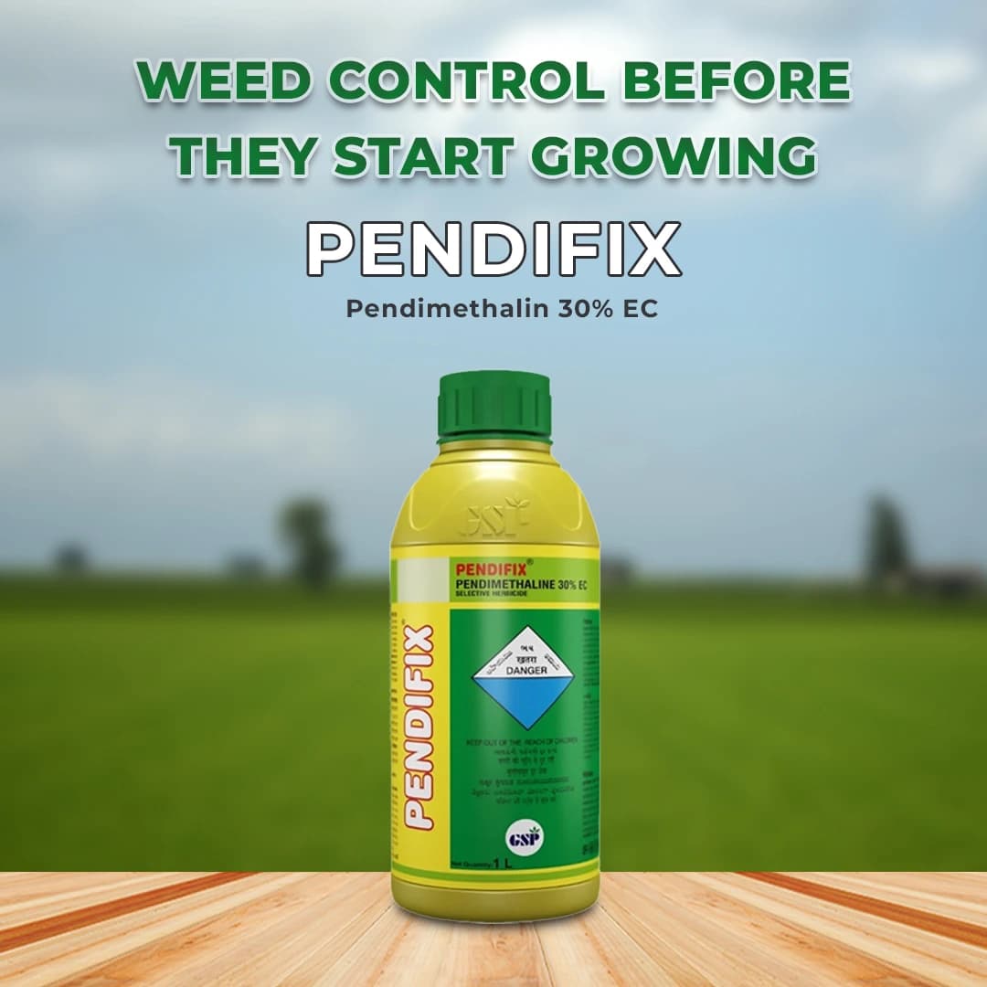 GSP Pendifix Pendimethalin 30% EC, Pre-Emergence Selective Herbicide For Major Crop - Image 2