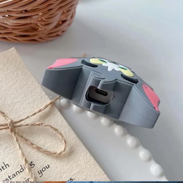 Cartoon Character Silicon Charger Case Cover iP 18-20W, iPhone (Mix Design - 1 Pc) - Image 5