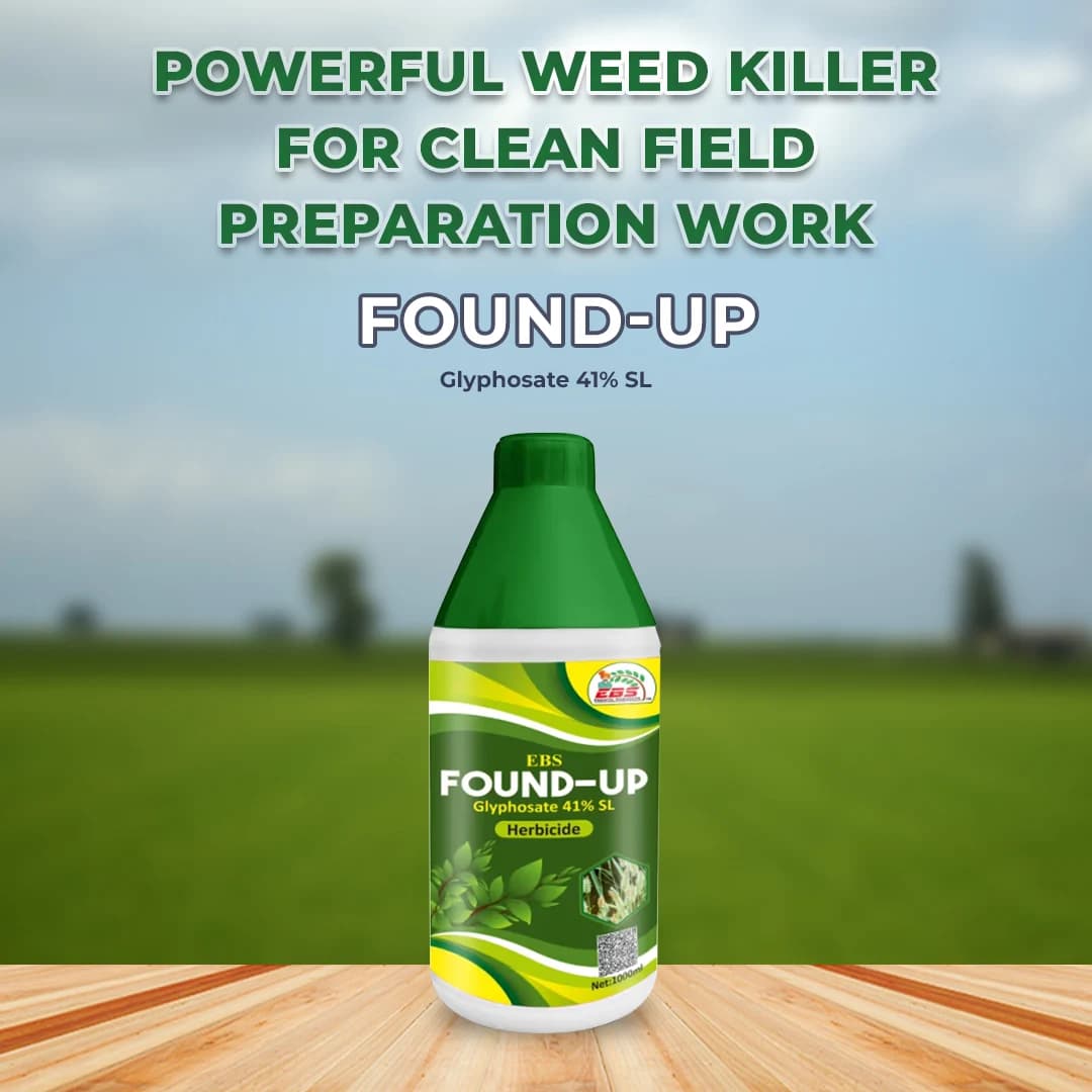 EBS FOUND-UP Glyphosate 41% SL Herbicide, Kills the Weeds by Inhibiting the EPPS Synthesis In Weed - Image 2