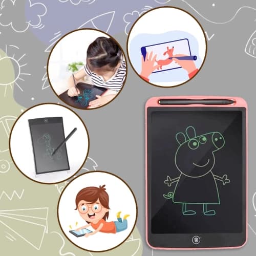 LCD Portable Writing Pad, Portable Digital Drawing & Learning Pad For Kids (8.5 Inch) - Image 5