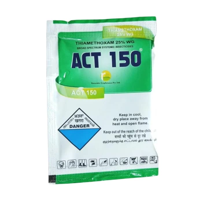 Ramcides ACT 150 Thiamethoxam 25% WG Insecticide, Broad-Spectrum, Effective Pest Control In Multiple Crops - Image 2