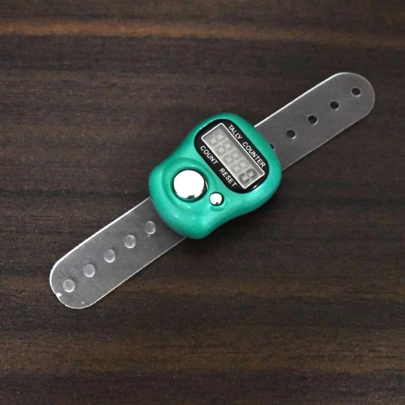 Digital Finger Counter, Digital Head Electronic Tally Counter (Multi-Colour) - Image 4
