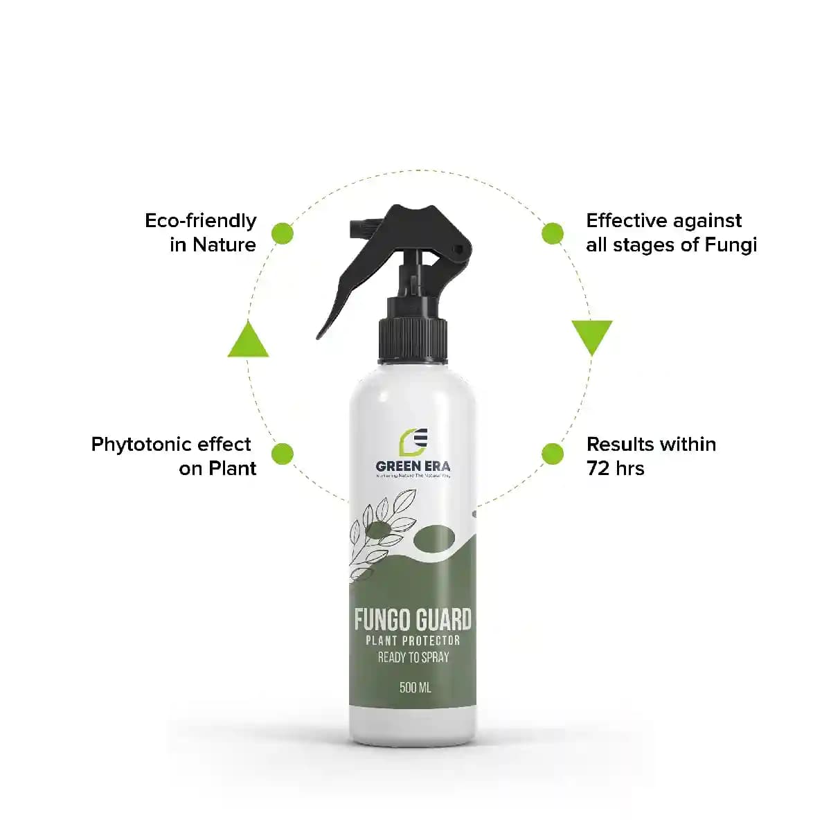 Green Era Fungo Guard Fungus Removal Organic, Ready to Use Liquid Spray for Plants - Image 4