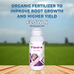 Flow N - Nitrobenzene 35% Flowering Stimulant, Promotes Root Growth, Water Retention, Reduces Soil Erosion, Organic Fertilizer 3