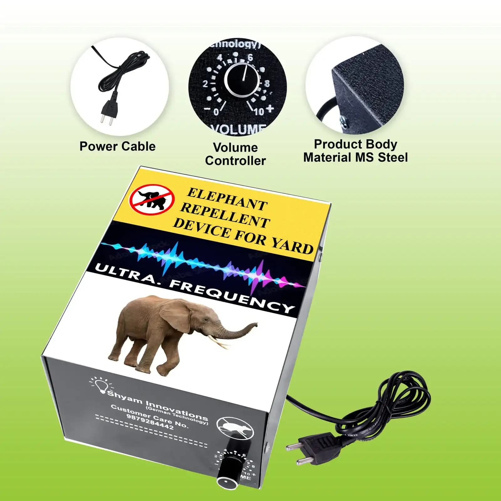 Shyam Ultrasonic Elephant Repellent System For Farm Protection - Image 2