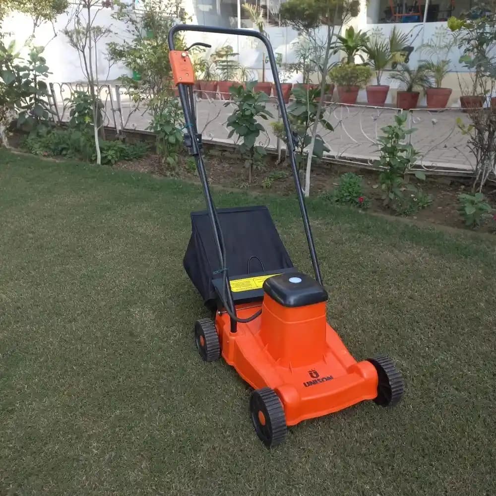 यूनिसन रोटोकट 12 इंच इलेक्ट्रिक रोटरी लॉन मोवर 1 एचपी मोटर के साथ - Image 2