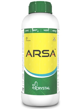 Crystal ARSA Glufosinate ammonium 13.5% SL , Non Selective Weed Control Herbicide