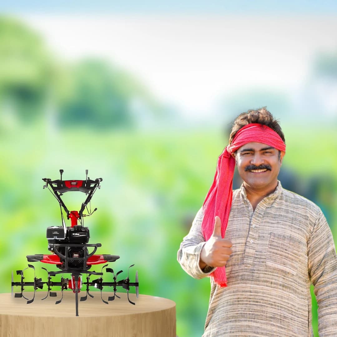 Balwaan BP 700 4 Stroke Power Weeder, Used for Weeding in All Types of Agriculture Crops And Gardens - Image 5