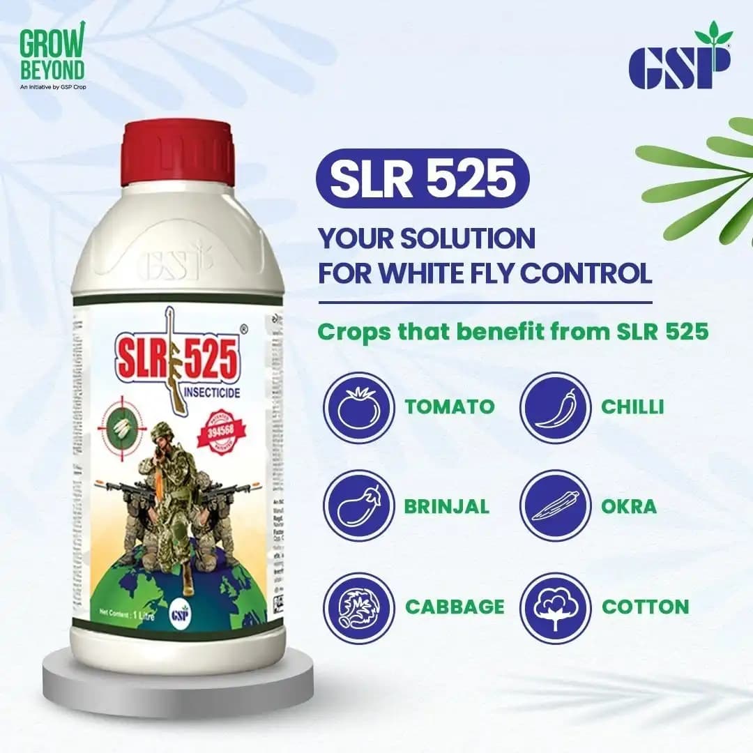 GSP SLR 525 Pyriproxifen 5% + Difenthuron 25% Insecticide, Effective Sucking Pest Control Solution - Image 4