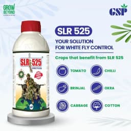 GSP SLR 525 Pyriproxifen 5% + Difenthuron 25% Insecticide, Effective Sucking Pest Control Solution 4