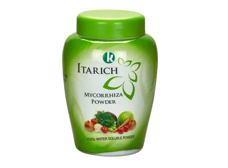 Katra Fertilizers Itarich Mycorrhiza Powder Plant Fertilizers. play important role in plant growth. - Image 1