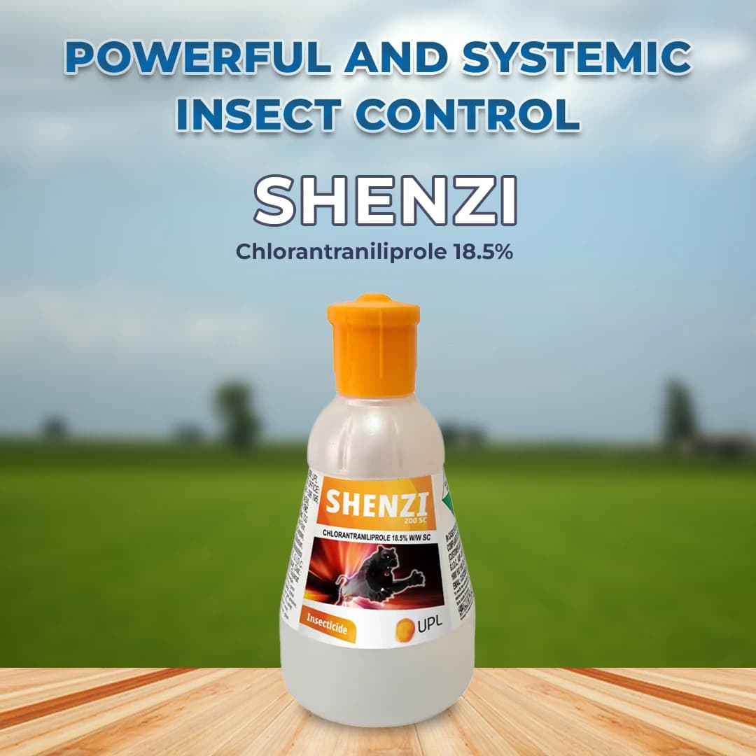 UPL Shenzi Chlorantraniliprole 18.5% Broad Spectrum Insecticide, Mode of Action in Crops like., Sugarcane, Rice, Soybean, Pulses, and Vegetables. - Image 2