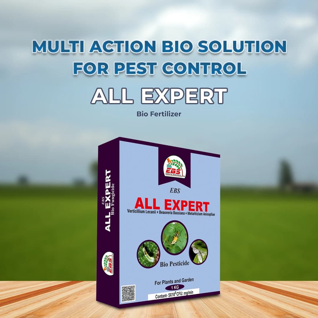 EBS All Expert (Verticillium Lecanii + Beauveria Bassiana + Metarhizium Anisopliae), 5x10^8 Control Aphids, Jassids, White Flies - Image 2