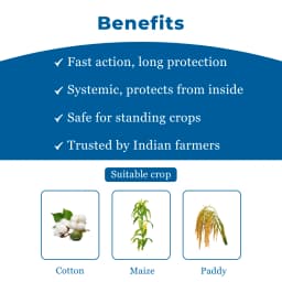 Coromandel Parryfos Monocrotophos 36% SL Insecticides, Controls Sucking, Bollworms, Leaf Eating Beetles, Mealy Bugs & Mites. 4