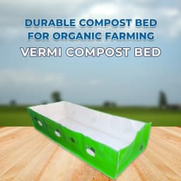 Greeno Biotech HDPE 450 GSM Uv Treated ISO Material Vermi Compost Bed, Long Lasting Material, Durable And Easy To Install, Good Quality Of Material. 2