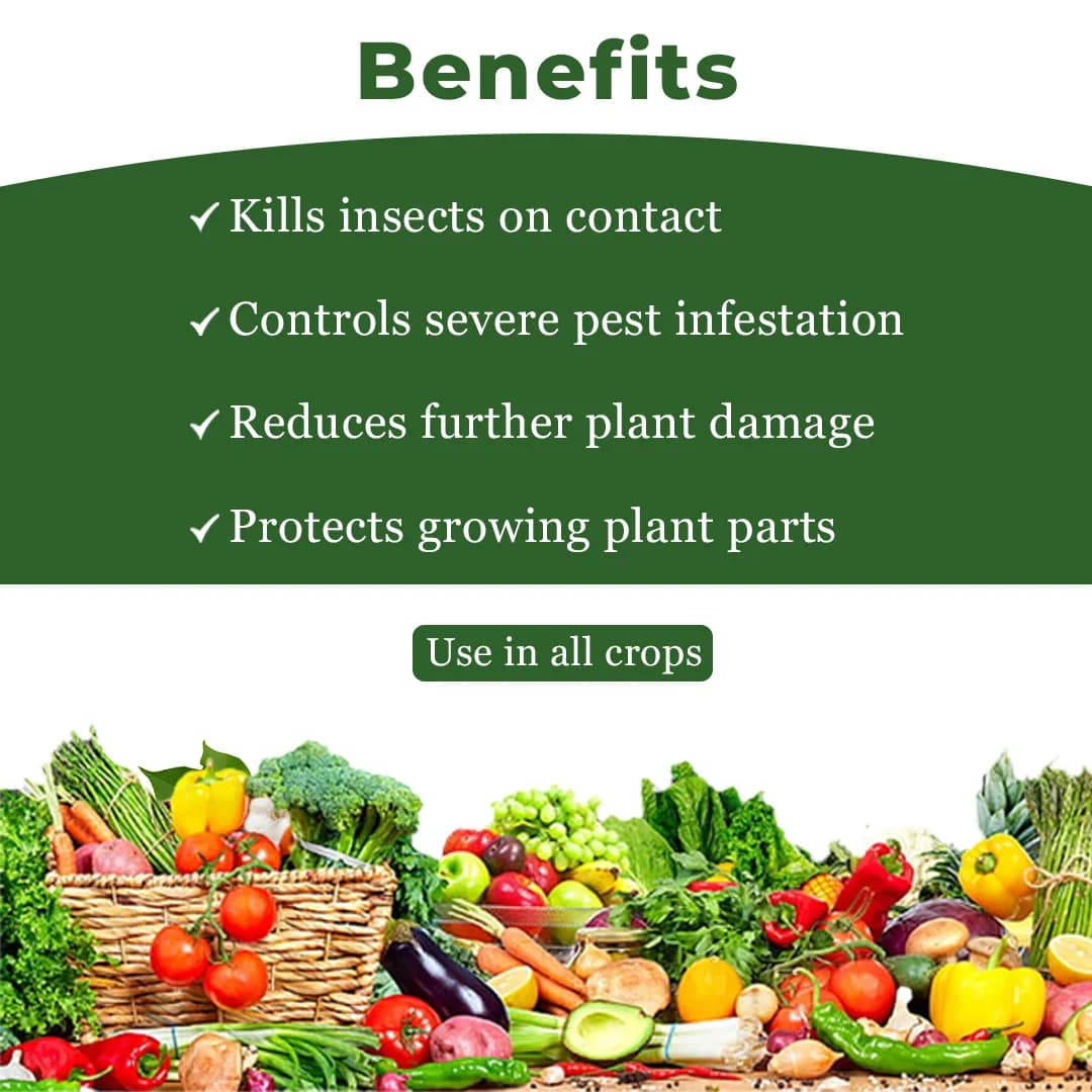 EBS Monoside Monocrotophos 36% SL Insecticide, Controls for Brown Plant Hopper, Green Leaf Hopper, Bollworms, Aphid, Jassid, Thrips, Whitefly. - Image 4