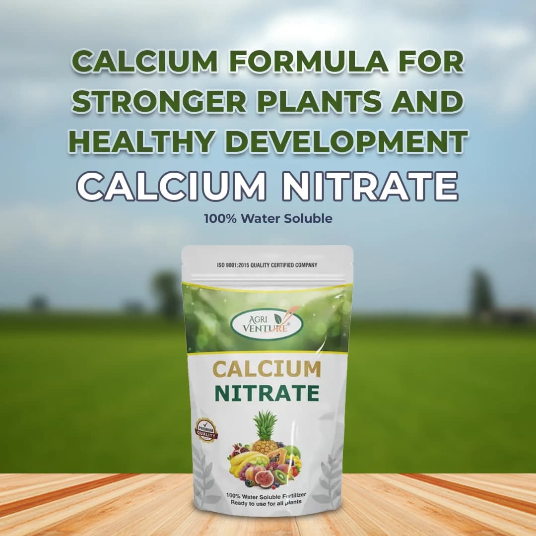 Agriventure Calcium Nitrate 18.8%, 100% Water Soluble Fertilizer, Increases Crop Quality And Yield - Image 3