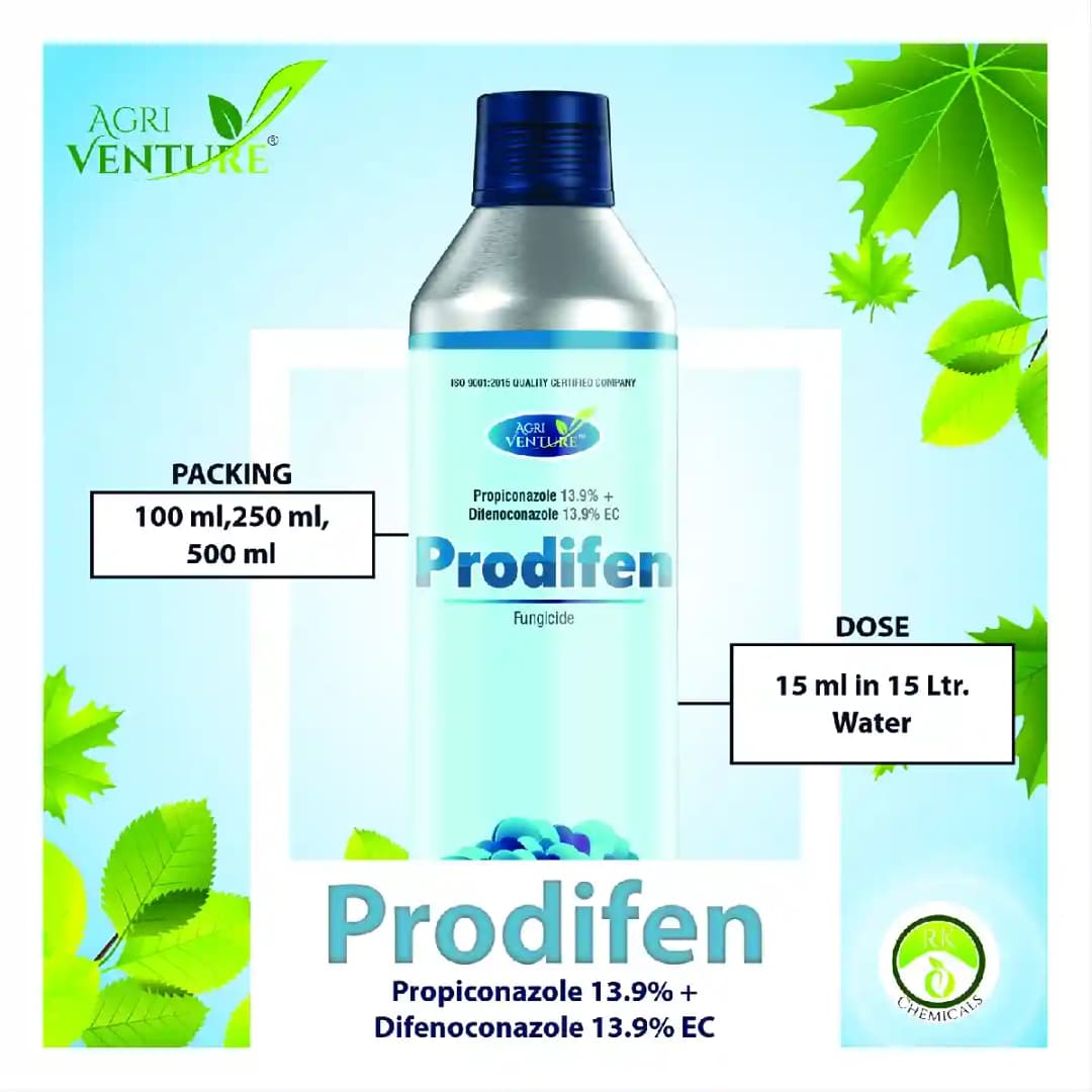 Agriventure Prodifen (Propiconazole 13.9 % W-W + Difenoconazole 13.9 % W-W Ec) Fungicide - Image 5