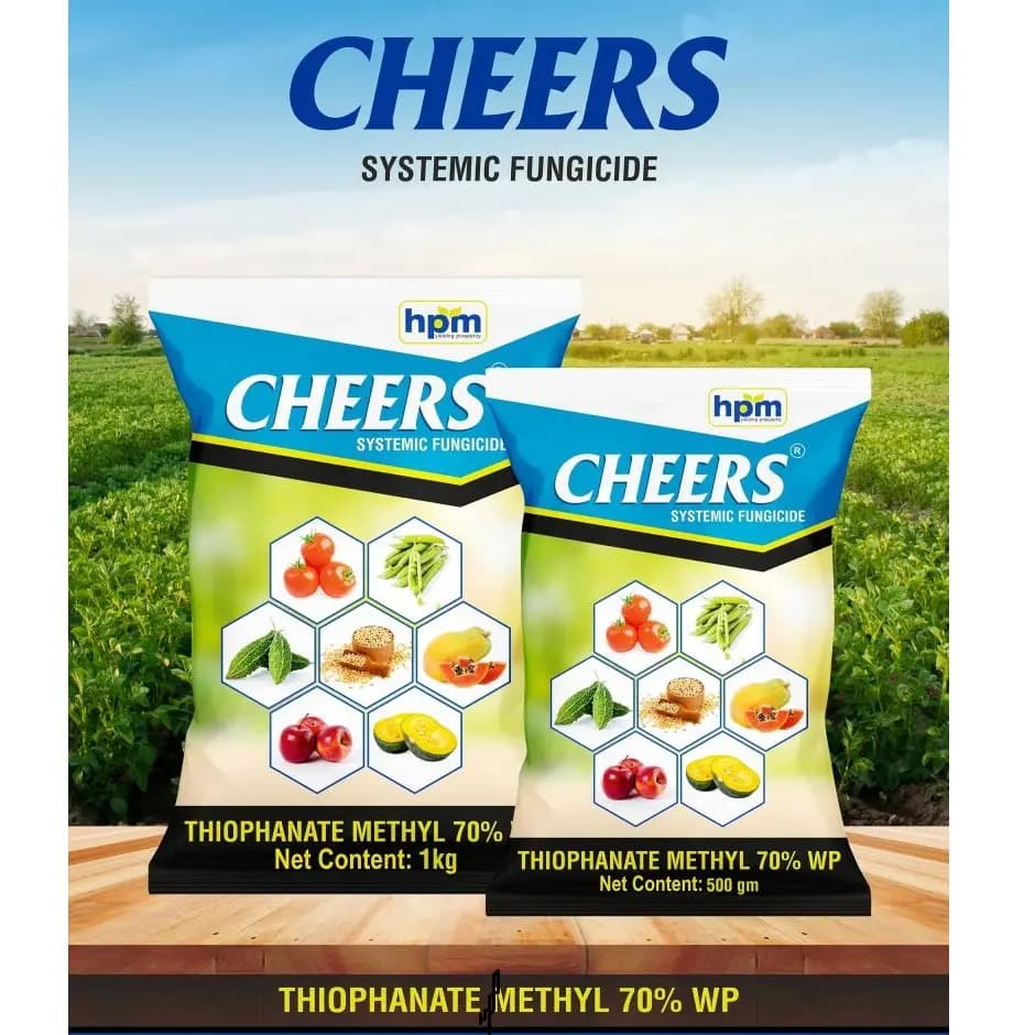 Hpm Cheers Thiophanate Methyl 70% WP Fungicide, Effective For Fungal Disease Control - Image 2