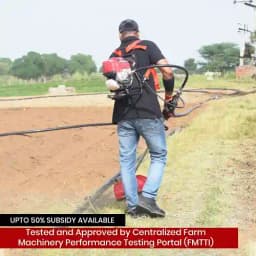 Balwaan BX 35B Brush Cutter, 35CC 4 Stroke Back Pack Crop Cutter Machine with Tap And Go Cutter 7