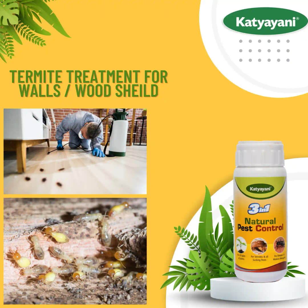 3 in 1 Organic Pesticide for Plants and Garden + Indoor Home Insecticide Spray Flower Fruit Vegetable Concentrated , All in One Pest Control Solution - Image 3