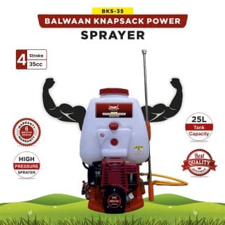 Balwaan BKS 35 Knapsack Petrol Power Sprayer 4 Stroke, Used For Spraying Liquid Solutions In Agricultural & Gardening Area, 25 Liter Tank Capacity - Image 11