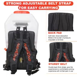 Neptune Model-967 Knapsack Power Sprayer, 4-Stroke 31CC Petrol Engine, 20L Tank, 2 Types Spray Guns Included, Ideal for Farming, Agriculture & Garden 7