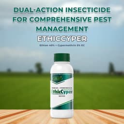 Agriventure Ethiccyper (Ethion 40% + Cypermethrin 5% Ec) Insecticide, Highly Effective Against Bollworms 2