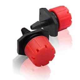 Radhe Adjustable Irrigation Dripper Sprinklers, Emitters For Drip Irrigation System, Red-Black 3