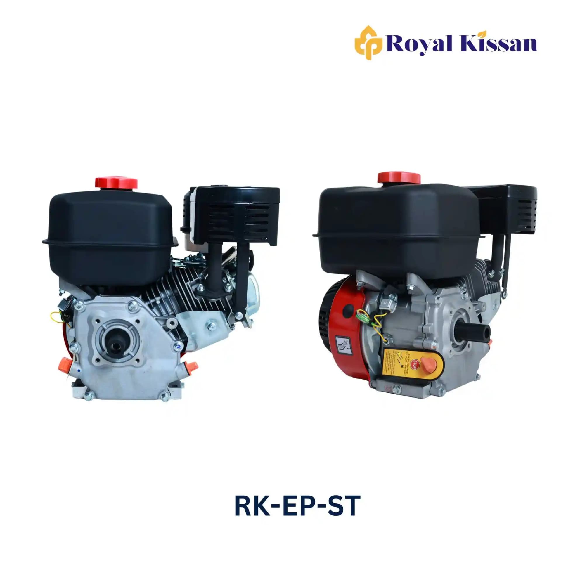 Royal Kissan RK-EP-ST 212CC 4-Stroke Petrol Engine, Shaft Type Crankshaft, Recoil Start - Image 2